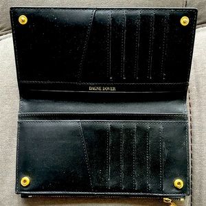 Dagne Dover Slim Wallet Black